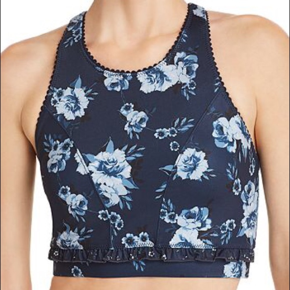 Kate Spade sports bra w ruffles
